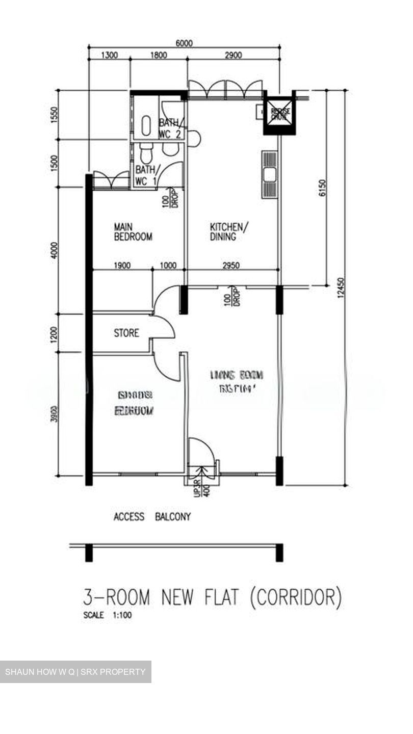 Blk 356 Hougang Avenue 7 (Hougang), HDB 3 Rooms #585587211